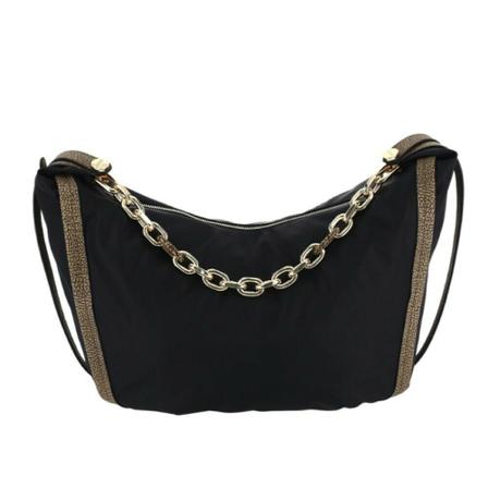Borbonese, Shoulder Bags Zwart, Dames, Maat:ONE Size