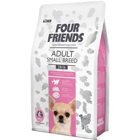 FourFriends - Hund voksen liten rase 3 kg - Hund - Hundefôr & hundemat - Tørrfôr for hund - ZOO.no