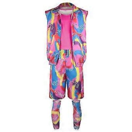 Movie Barbie Margot Robbie Ken Cosplay Kostume Voksne Sæt Halloween Gaver (S Mand)