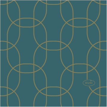 Serviett Golden Deco 20x20cm*