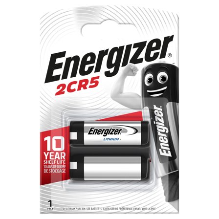 Energizer Lithium Photo Fotobatteri 2CR5, 6 V, Elfordeling & strømforsyning