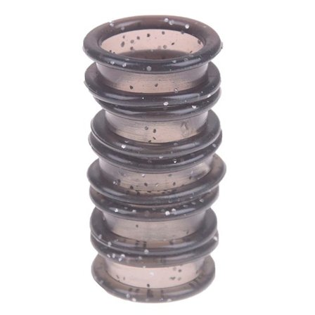 Flerfärgad HET 5st/set Silikagel Hårsax Klippring Barber Cirkel Saxar Frisörverktyg Tillbehör