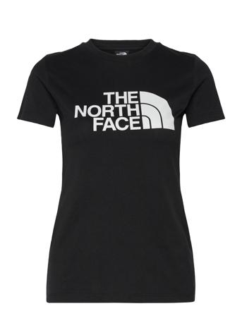 W S/S Easy Tee Sport Women Sport Clothing Sports Tops & T-shirts Sport T-Skjorte Black The North Face