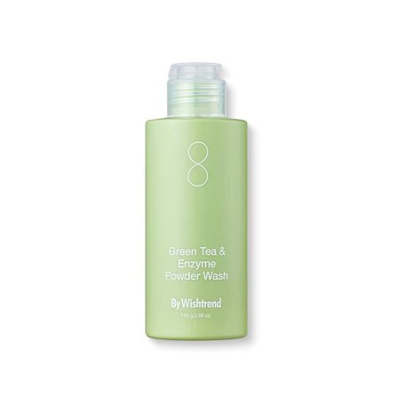 By Wishtrend Green Tea&Enzyme Powder Wash 110 g, Skincare, Renseprodukter, Scrub
