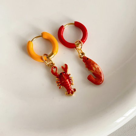 Örhängen - Hummer, par