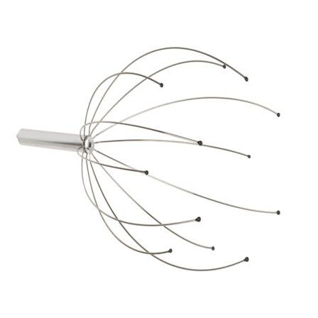 CDQ Hovedmassager Hovedbånd med 20 Fingre Hovedmassage Spindel