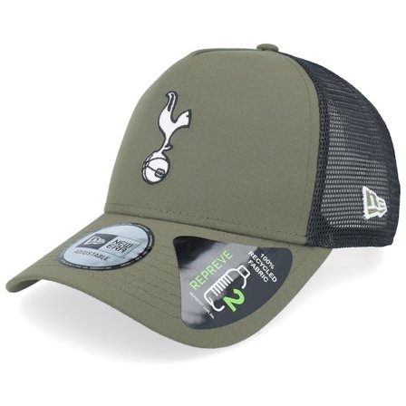 New Era - Grønn trucker Caps - Seasonal Olive/Black A-Frame Trucker @ Hatstore