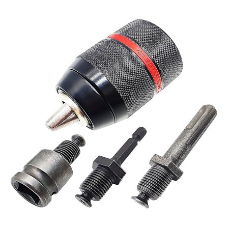 Metal Heavy Duty 1/2-20unf 13mm Nøglefri Borepatron Hex /sds/stikdåse Kvinde Adaptor Hardware