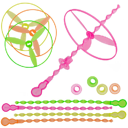 2-Pak - Flygende Vinge med Spinner Multicolor