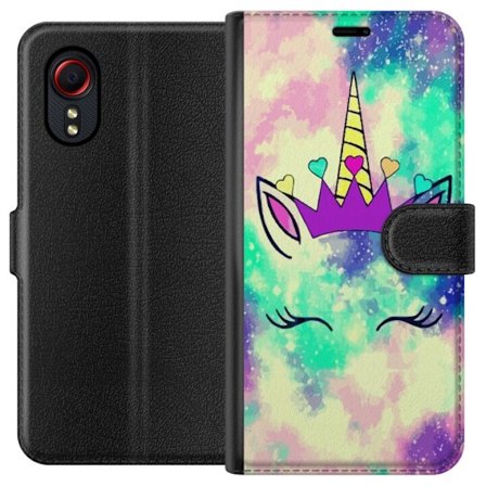 Kompatibelt Lommeboketui til Samsung Galaxy Xcover 5 Unicorn