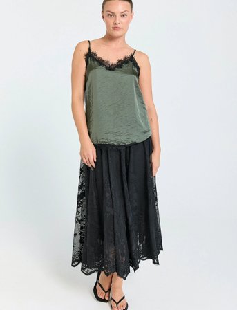 FREE/QUENT Fqlally-Skirt - Black - XS