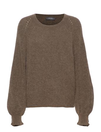 Talli Ls Knit Brown MOS MOSH