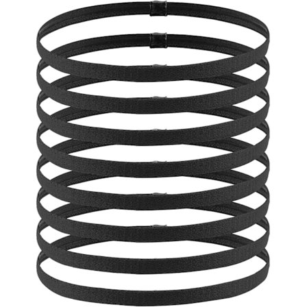 8 st Sport Hårband, Halksäkra Elastiska Hårband för Jogging