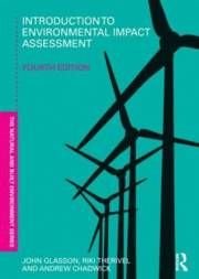 Introduction To Environmental Impact Assessment, ISBN: 9780415664707