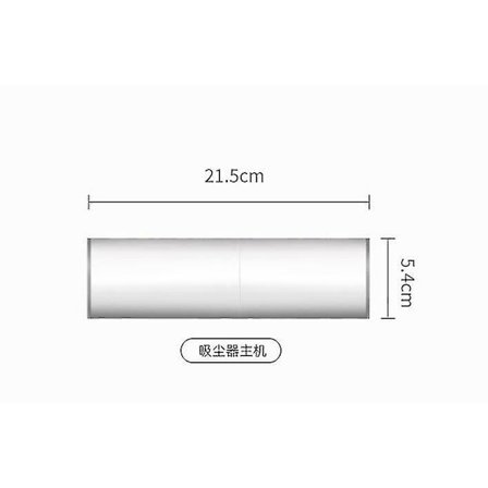 Bærbar Håndholdt Støvsuger 120w Billader med HEPA-filter
