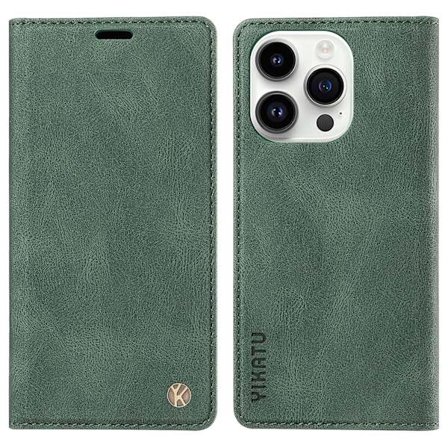 Case för Iphone 15 Pro, Pu Läder Skin-touch plånboksställ Cover