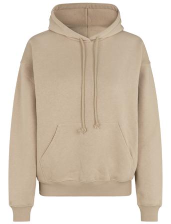 Hoodie Ls Beige Barbara Kristoffersen By Rosemunde