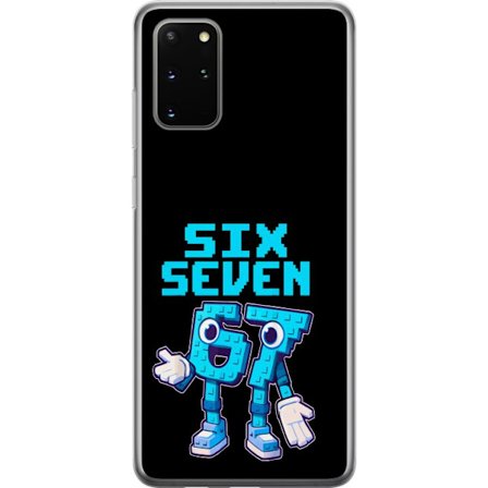 Kompatibelt Mobilskal till Samsung Galaxy S20+ Pixel Number Duo