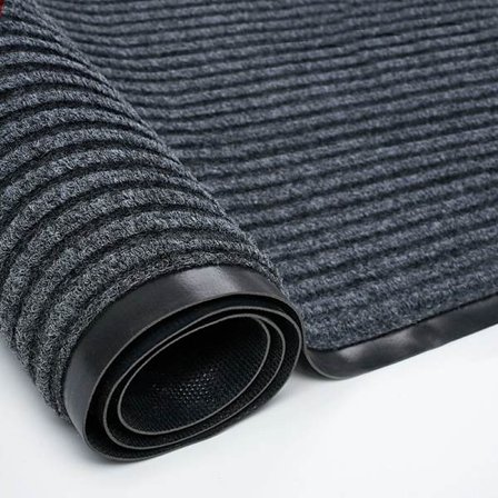 Vaskbare dørmåtter til indendørs og udendørs brug - Skridsikre, robuste dørmåtter til indendørs brug - Stilfuld og stor gummidørmåtte og indendørs 