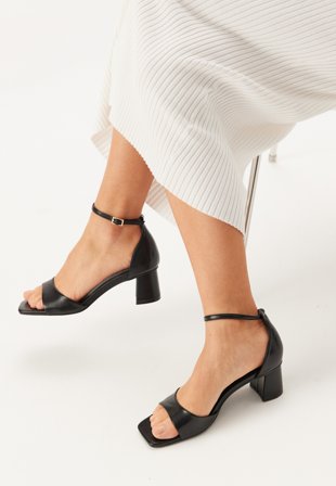 BUBBLEROOM Low Heel Sandal Sko