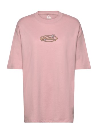 Yaima Boyfriend Ss Tee Pink Quiksilver