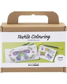 Mini hobby Tekstilmaling Sommerfugle - Creativ Company