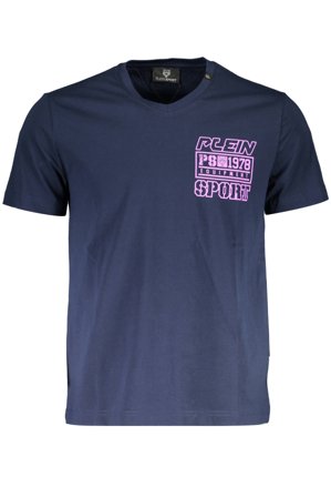 Plein Sport T-shirt Maniche Corte Uomo Blu