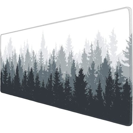 Suuri pelihiirimatto 800 x 400 mm XXL näppäimistöhiirimatto, liukumaton kumipohjainen vedenpitävä pinta, laajennettu työpöytämatto