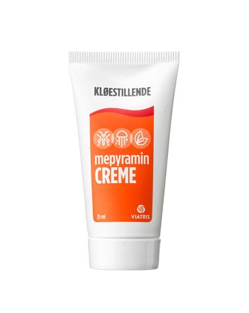 Medic Mepyramin Medic Creme 2% 25 ml, Medicin & Pleje, Lus, Myg & Flåter, Myg