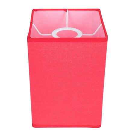 Firkantet Lampeskjerm Lysdeksel Tilbehør Lampeskjerm Ornament Lampe Tilbehør