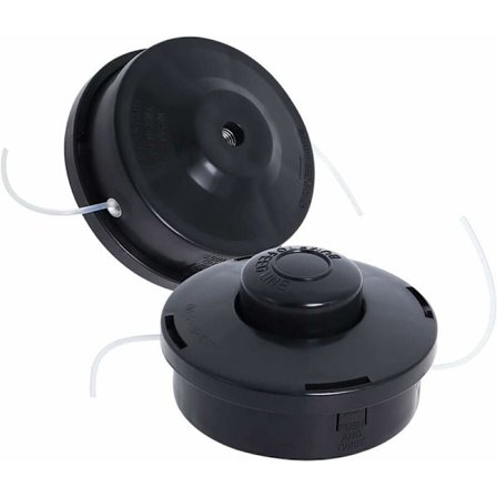Universella trimmerhuvuden M10 x 1.25, Universell bensindriven trimmerhuvud kompatibel med elektrisk trimmer trädgård bensindriven trimmer (2 st)