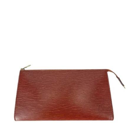 Louis Vuitton Vintage, Pre-owned Leather louis-vuitton-bags Bruin, Dames, Maat:ONE Size