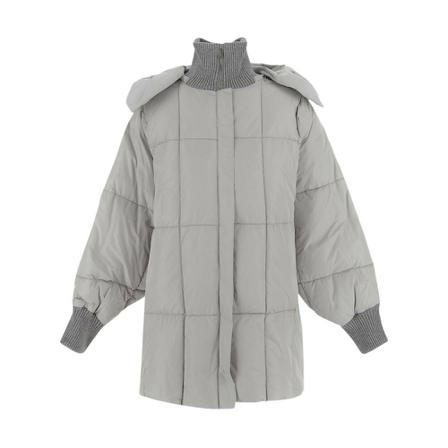 Fabiana Filippi, Bomber jacket Szary, Kobieta, Rozmiar: XS