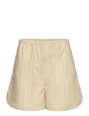 Striped Drawstring Shorts Beige Filippa K