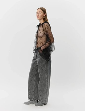 Sofie Schnoor Lucindasw Blouse - Black - 40