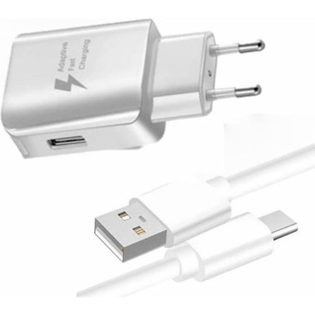 Lader - Samsung - Galaxy S21 FE - Super hurtig 3A - USB-Type C kabel - Ladesikkerhed