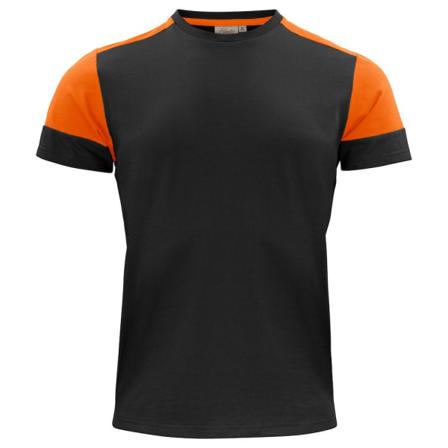 Printer Herr Prime T-shirt M Svart/orange