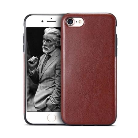 Exklusivt Smidigt Retro-Skal för iPhone 7 (Crazy Horse) Brun