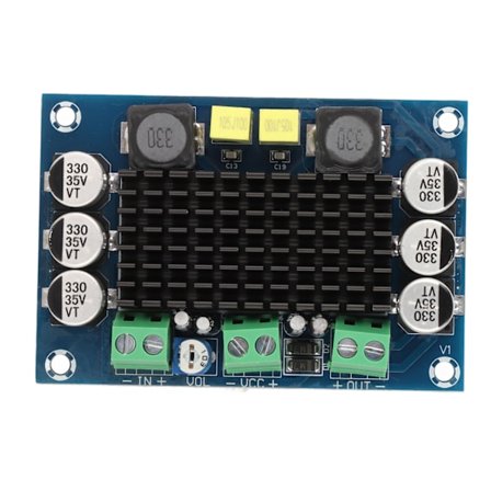 Mono Power Amplifier Board 100W 1 Channel Amplifier Modul til Lydsystem Højttaler DIY DC12‐26V