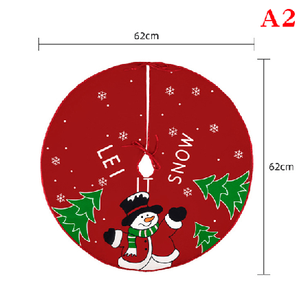 Christmas Creative Utsökt Printed Trädkjol Xams Trädbotten