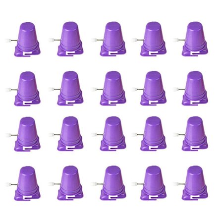 20 stk. Opviklede Robotben Legetøj til Børn Vind-Op Legetøj Bevægelsesmekanisme Bevægelses Legetøj til Børn [DmS]