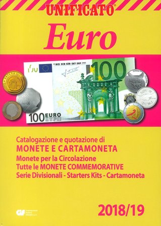 UNIFICATO - Euro mønt og seddelkatalog 2018/2019