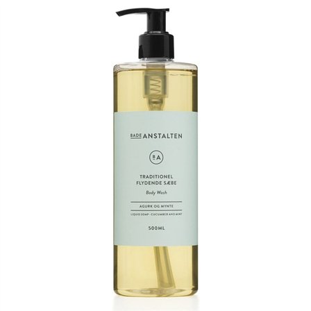 Badeanstalten Body Wash Agurk Og Mynte, Skincare, Kropspleje, Bodyshampoo
