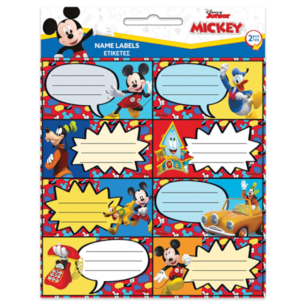 Mickey Mouse kul tid anteckningsbok etikett set om 16 - Disney