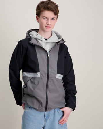 Columbia Spire Valley Windbreaker Grau Jacken Jungen - Kids Brand Store