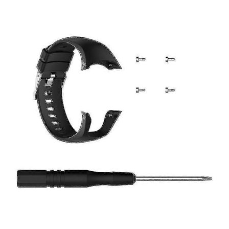 Silikon Rems-Armbånd for Suunto Spartan Trainer Wrist HR Klokker (FMY)