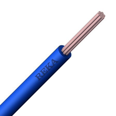 Reka PN 450/750V 2.5mm2 Blå FR metervare1-200m