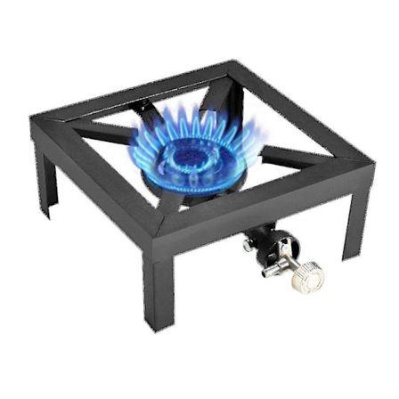 Propan Gas Rygsæk Komfur Enkelt Brænder Camping Komfur Udendørs Bærbar Terrasse Ny