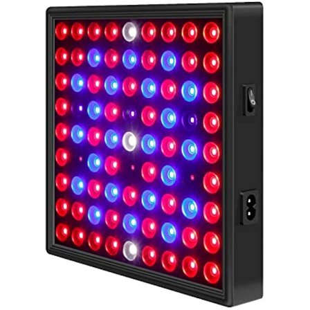 LED-växtlampa för inomhusväxter, solliknande fullspektrum LED-växtlampor, LED-panelväxtlampa