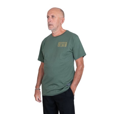 SQRTN Nordanvind T-Shirt Stone Olive - XXL